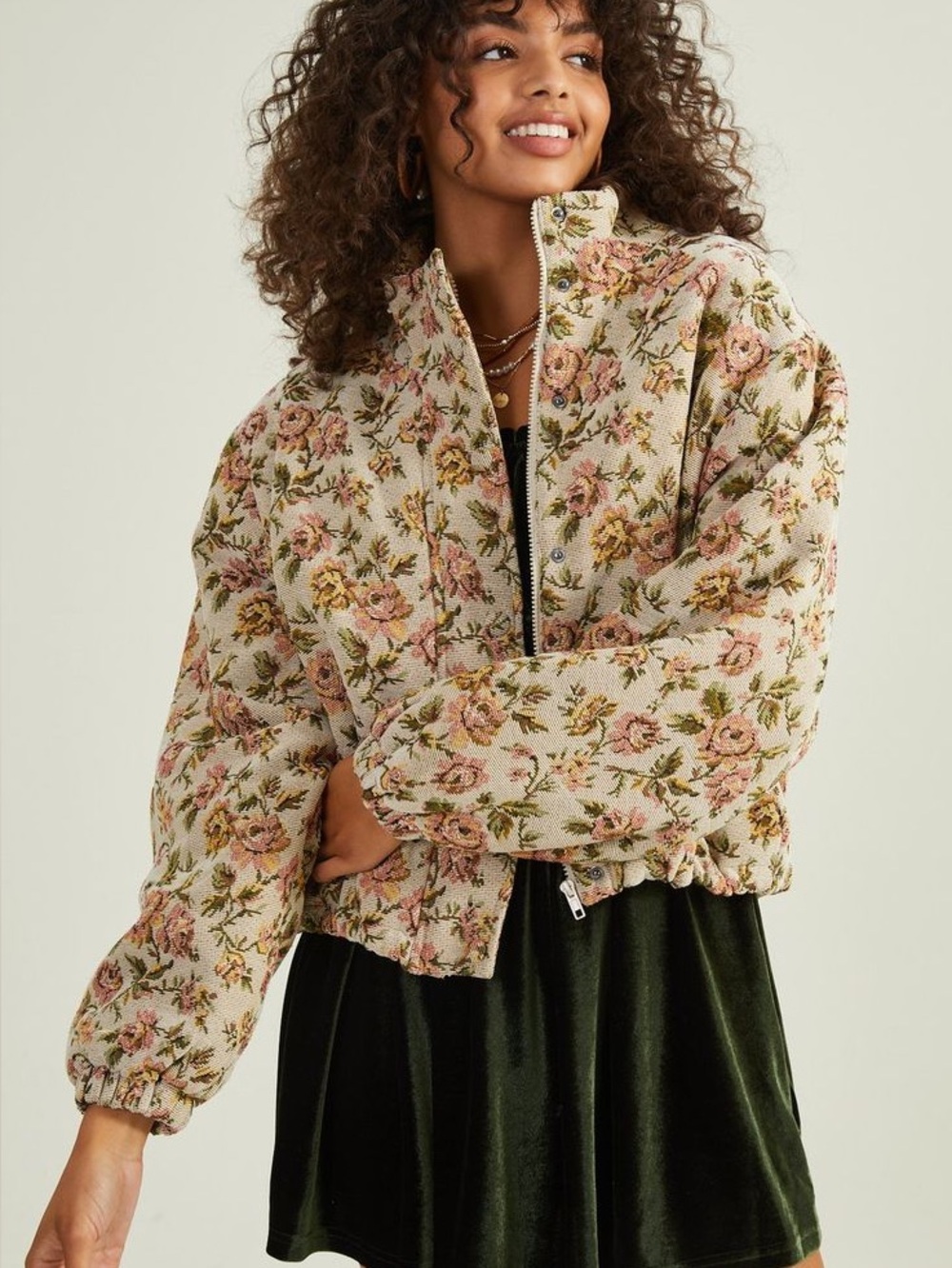 Altar’d state Floral Jacket